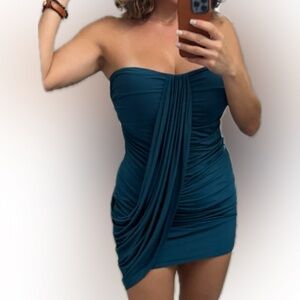 Elegant Teal Skirt